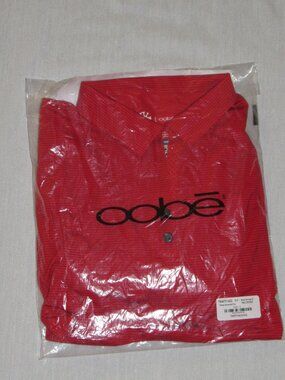 NEW Chick-fil-A OOBE Red Polo Shirt Womens Small Uniform Work Employee Polyester